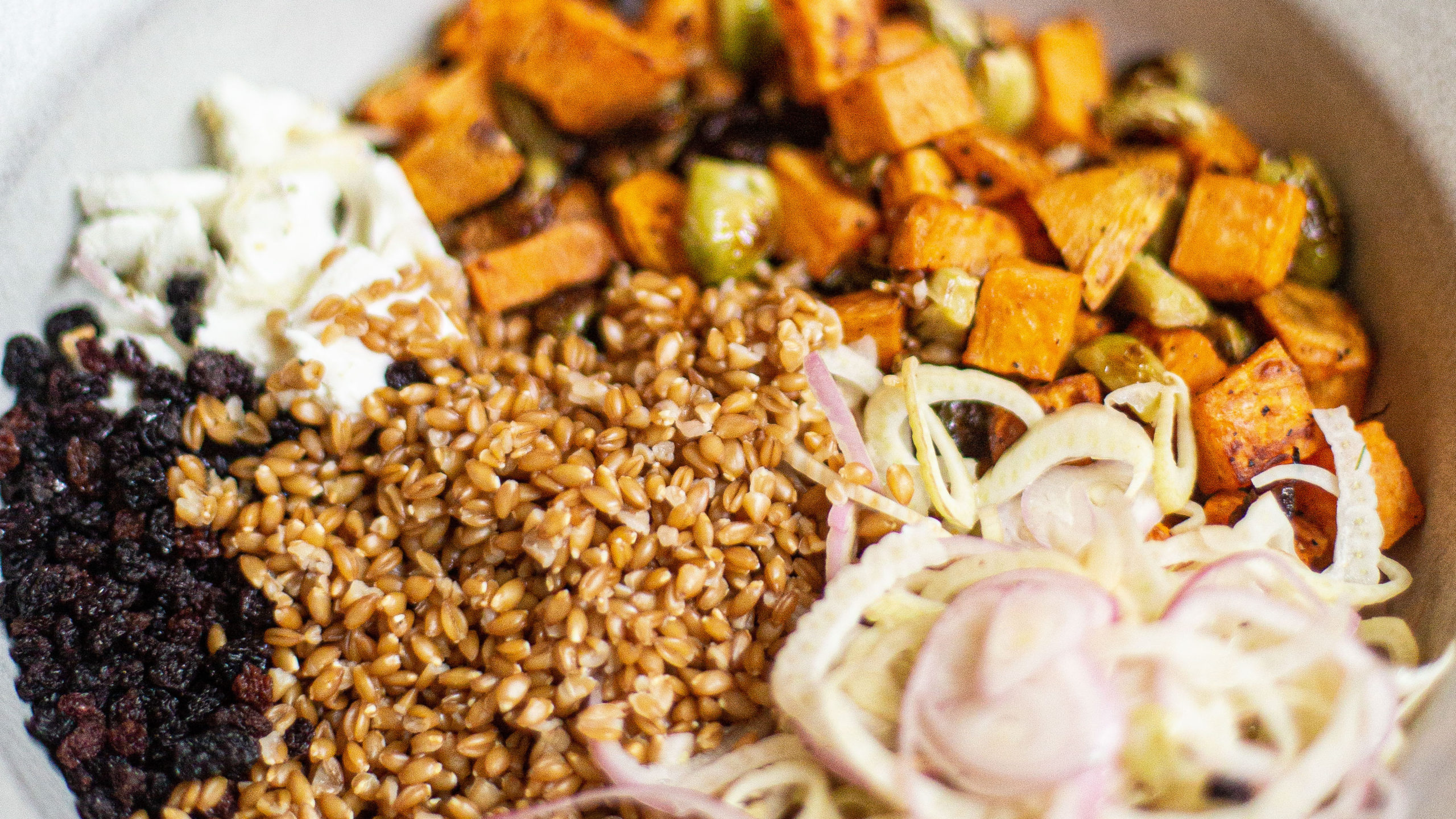 Fall Harvest Einkorn Salad